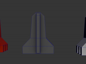 concrete barrier - pbr 3D मॉडल