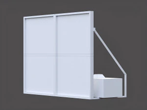 traffic barriers 3D Model