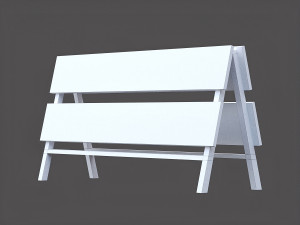 traffic barriers Modello 3D
