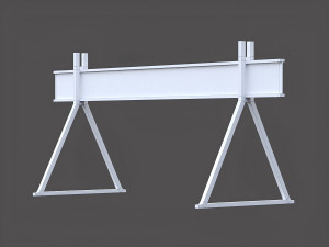 traffic barriers Modello 3D