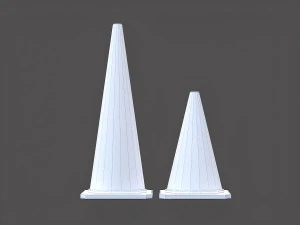 traffic barriers 3D Model