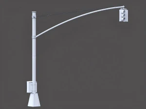 traffic barriers 3D Model