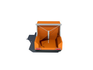 cartoon vehicle towing 3D Model