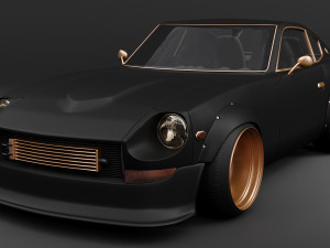 nissan datsun 240z 3D Модель