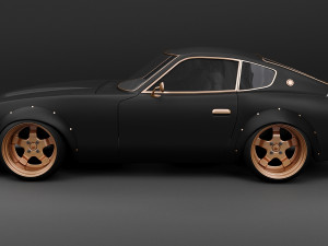nissan datsun 240z 3D Модель