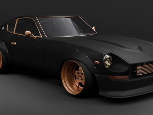 nissan datsun 240z 3D Модель