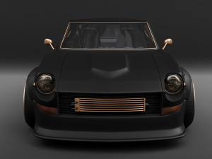 nissan datsun 240z 3D Модель