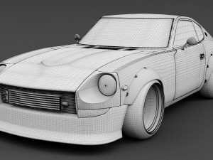 nissan datsun 240z 3D Модель