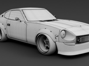 nissan datsun 240z 3D Модель