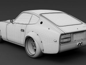nissan datsun 240z 3D Модель