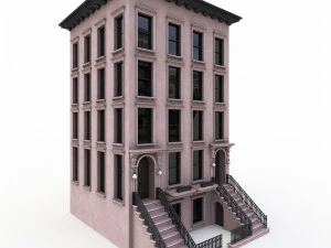 new york building 01 3D Model