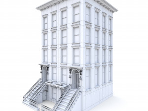 new york building 01 Model 3D