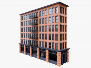 new york building 02 3D Model