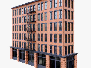 new york building 02 3D Model