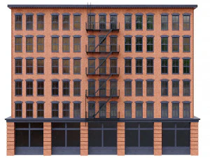 new york building 02 3D Model