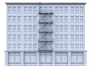 new york building 02 3D Model