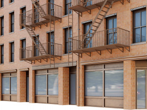 new york building 03 3D 模型