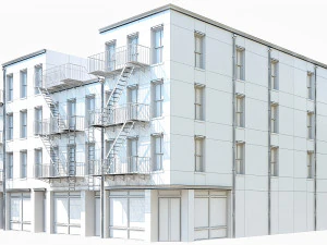 new york building 03 3D Model