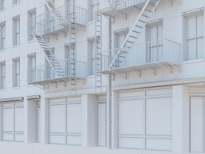 new york building 03 3D 模型