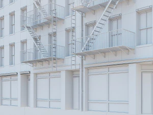 new york building 03 3D Model