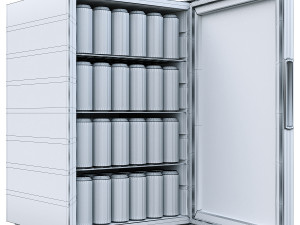 Mini fridge 3D 模型