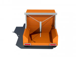 cartoon car tow truck 3D Model