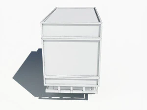 cartoon low poly car lorry 3D Model