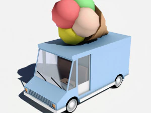 cartoon car pack 3D Model