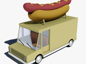 cartoon car pack 3D Model