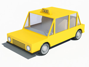 cartoon car pack 3D Model