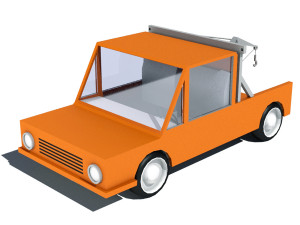 cartoon car pack 3D Model