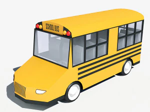cartoon car pack 3D Model