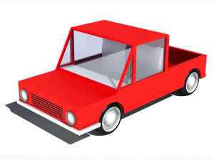 cartoon car pack 3D Model