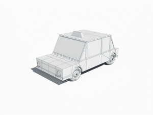 cartoon car pack 3D Model