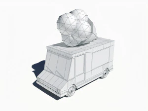 cartoon car pack 3D Model