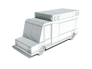 cartoon car pack 3D Model