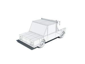 cartoon car pack 3D Model