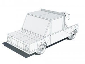 cartoon car pack 3D Model