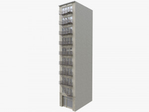 new york building 06 3D Model