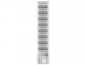 new york building 06 3D Model