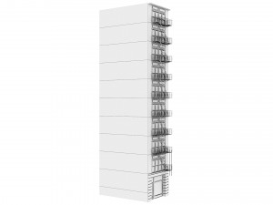 new york building 06 Modelo 3D