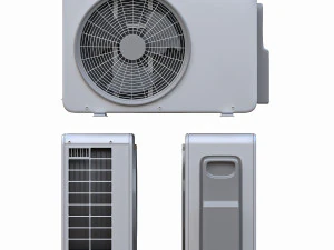 Xiaomi Smartmi Au&szlig;enklimaanlage 3D Modell