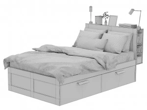 ikea brimnes 3D Model