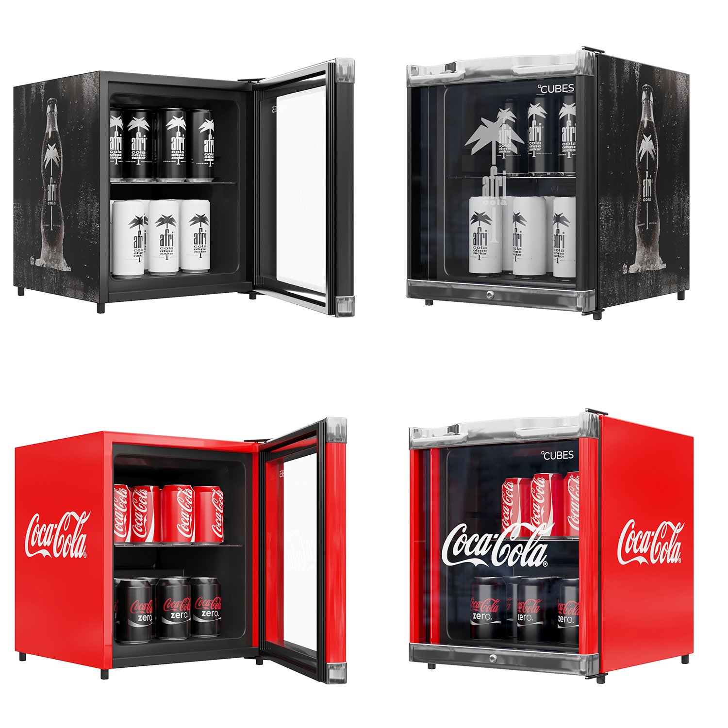 coca-cola - afri cola - mini fridge 3D-Modell in Haushaltsgeräte 3DExport