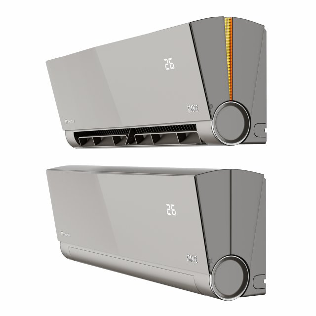 inventor grande air conditioners 3D Модель .c4d .max .obj .3ds .fbx .stl .blend 