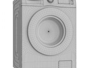 Samsung Washing Machine and Dryer - DV80TA020AX 3D Модель