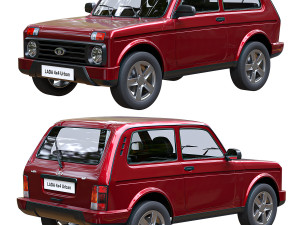 Lada Niva Urban 4x4 3D Model