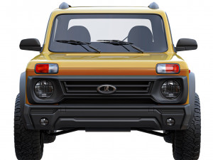 Lada Niva Bronto 4x4 Modèle 3D