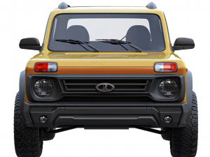 Lada Niva Bronto 4x4 3D Model