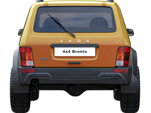 Lada Niva Bronto 4x4 Modèle 3D